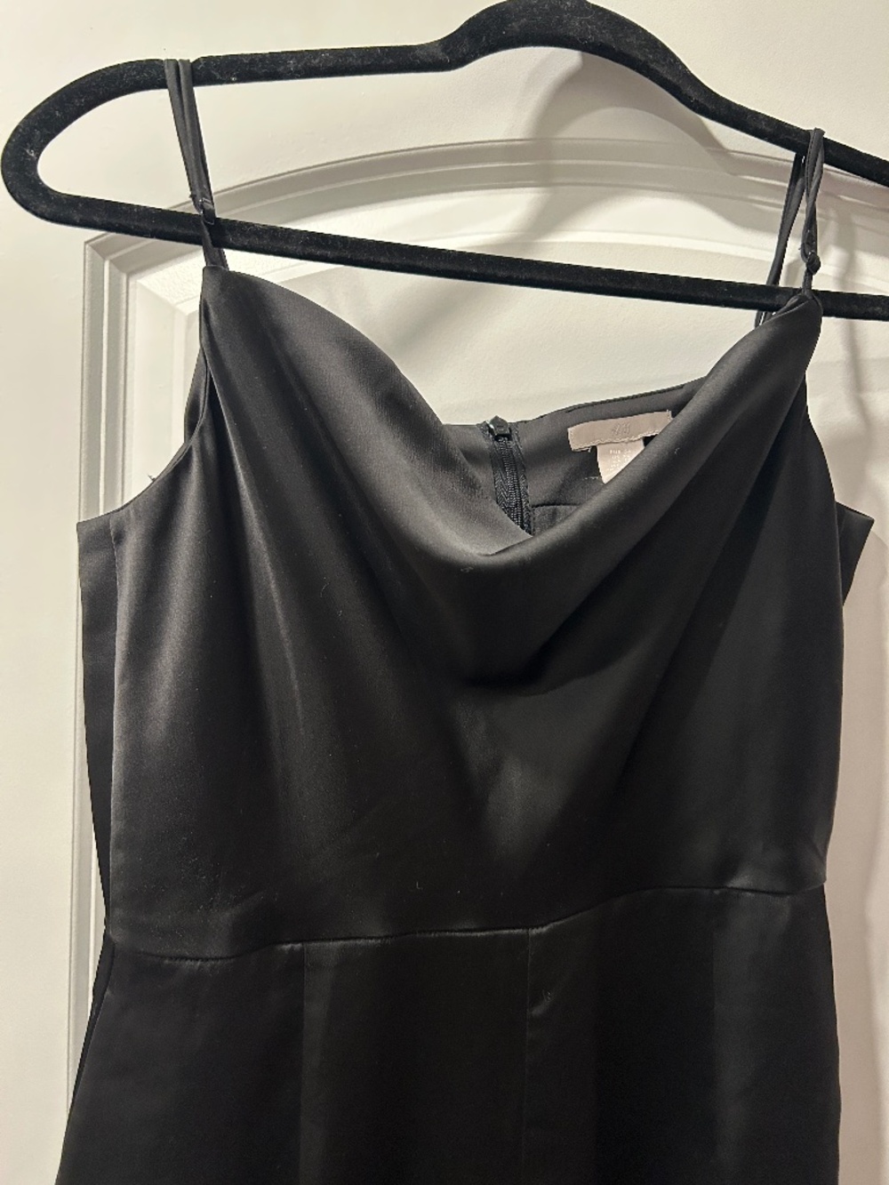 H&M satin jumpsuit